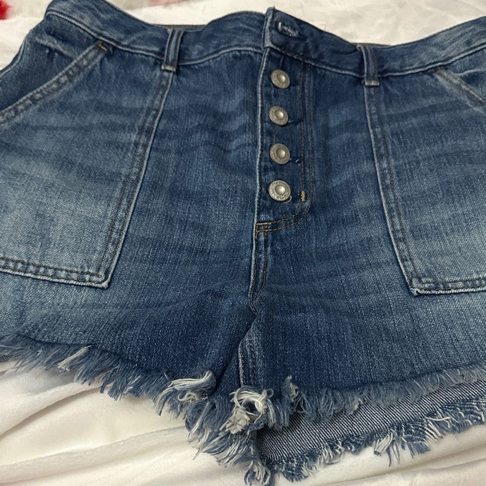 Denim High-Waisted Women Shorts